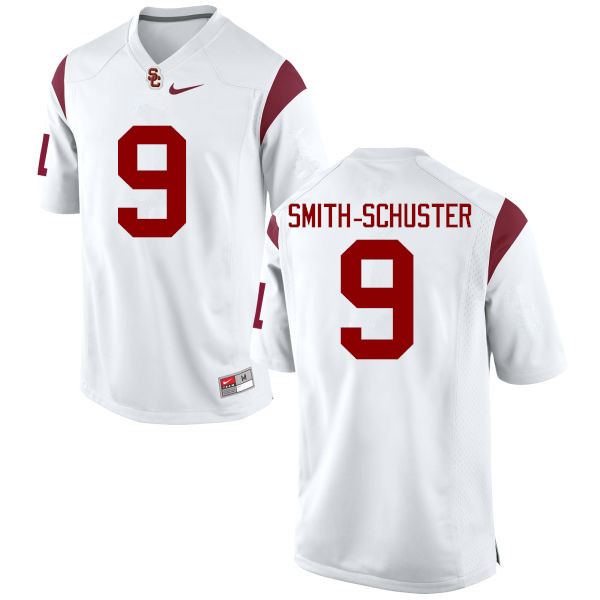 Men #9 JuJu Smith-Schuster USC Trojans College Football Jerseys-White